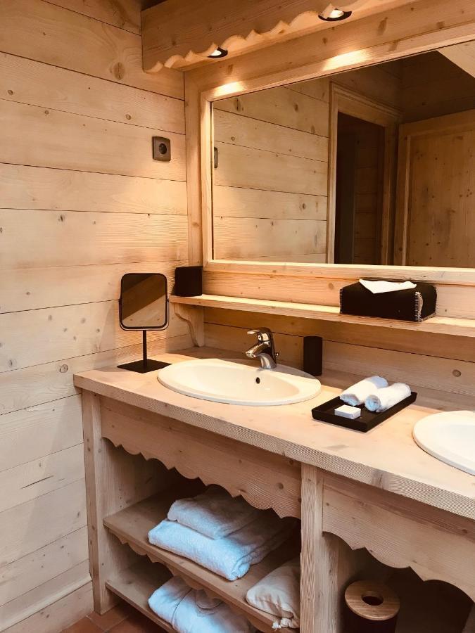 Le Cerf Amoureux Chalet Prive & Spa Sallanches Dış mekan fotoğraf